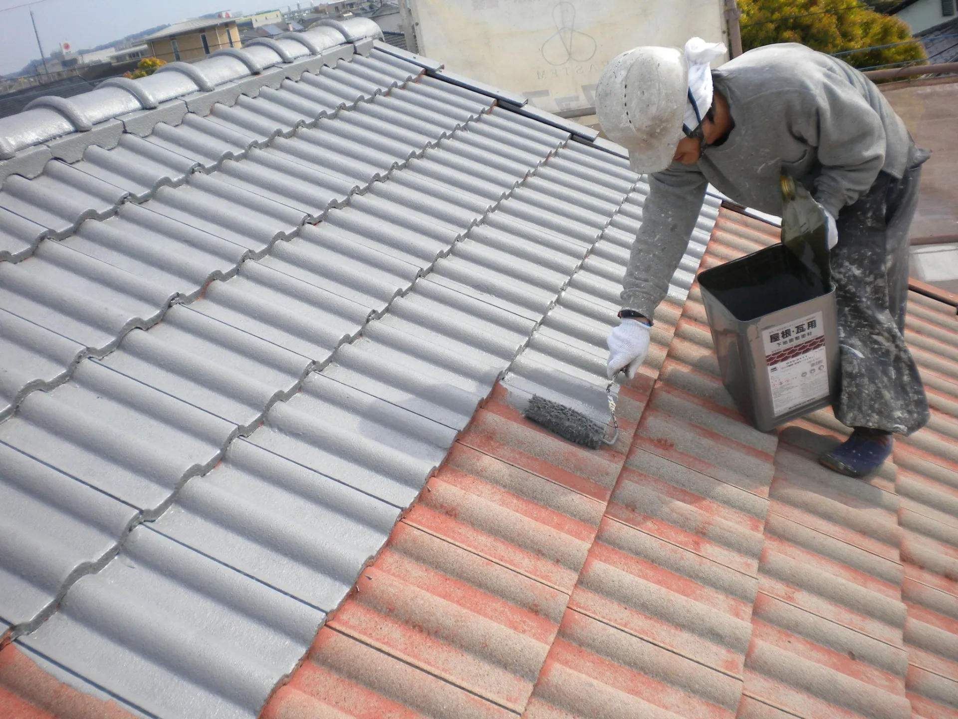 高鍋町 屋根外壁塗装工事